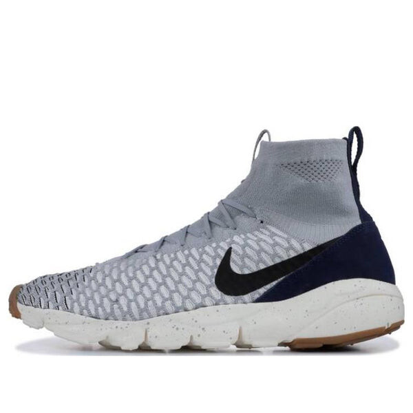 

Кроссовки air footscape magista flyknit Nike, серый