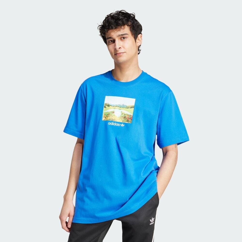 

Футболка Adidas Day Graphic T-shirt, синий