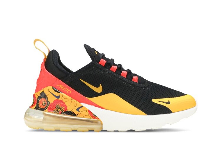 Кроссовки Nike Wmns Air Max 270 SE 'Floral Heel', оранжевый