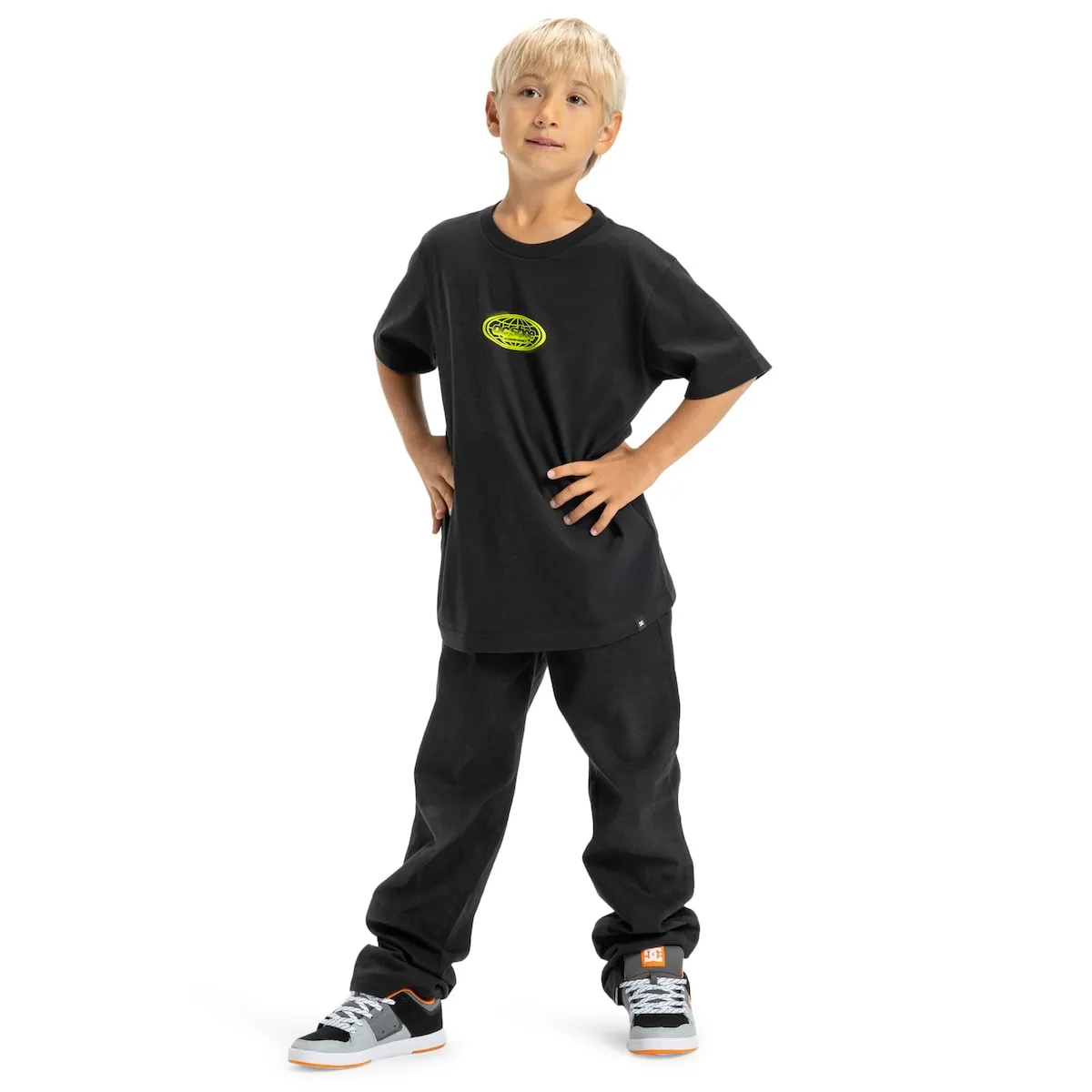 Футболка для мальчиков Trotter DC Shoes Dc Shoes, черный — фото 4