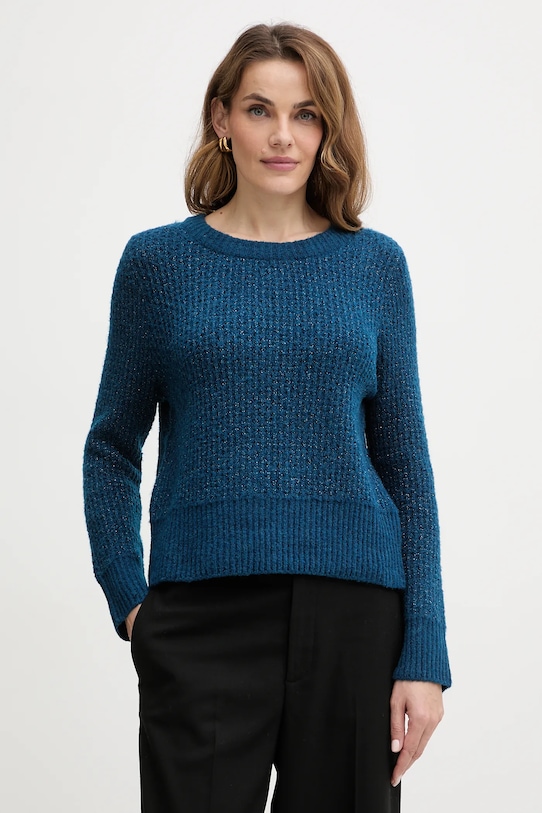 

Свитер MPAUL из смесовой шерсти Morgan, бирюзовый