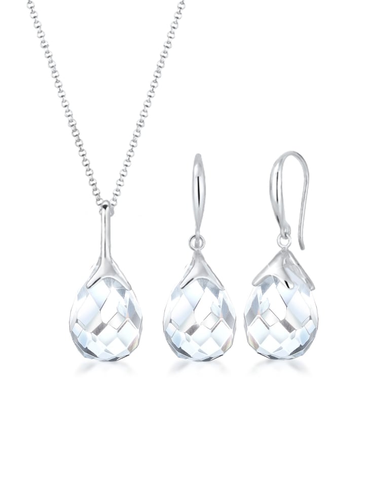 

Elli Набор ювелирных изделий из серебра 925 пробы с подвесками из серебра