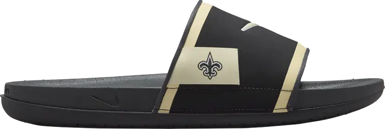 

Кроссовки NFL x Offcourt Slide 'New Orleans Saints', черный