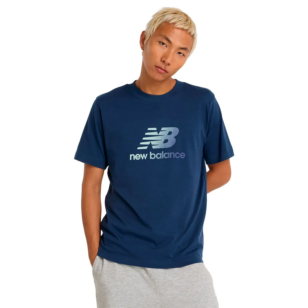 

Футболка с коротким рукавом New Balance Sport Essentials Gradient Logo, синий