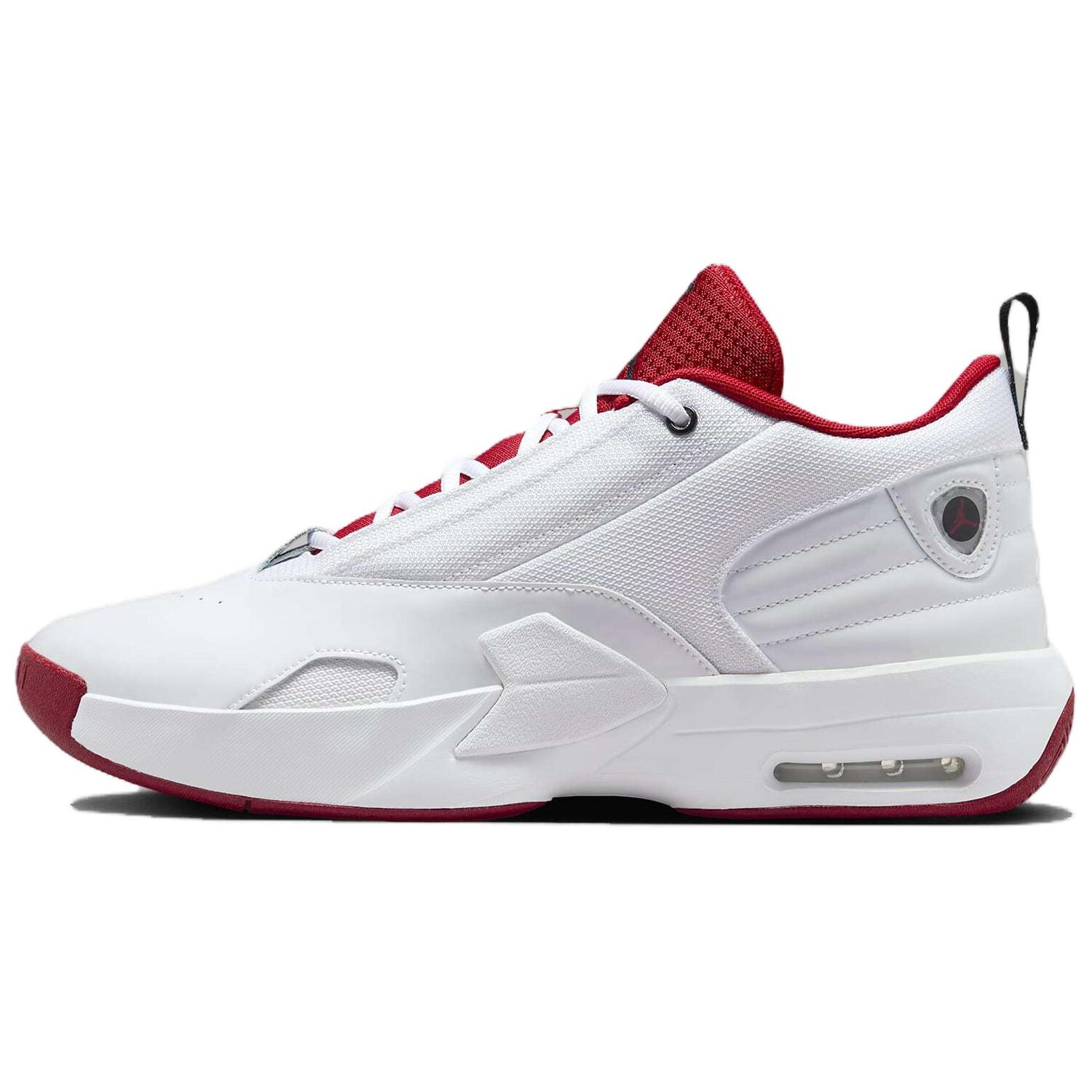 

Баскетбольные кроссовки Max Aura 6 White Black Gym Red Jordan