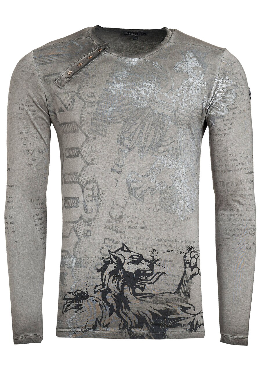 

Лонгслив Rusty Neal Shirt, серый