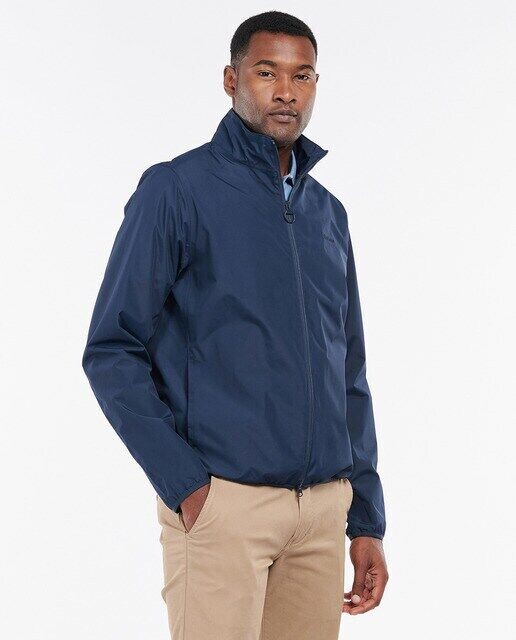 

Мужская куртка на молнии Barbour, темно-синий