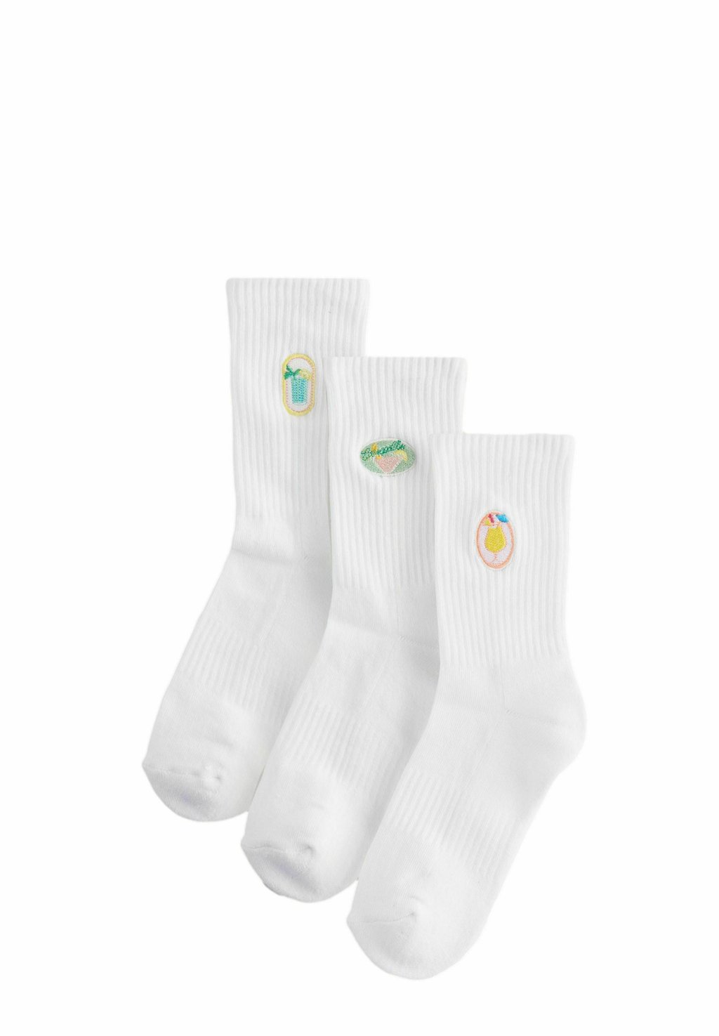 

Носки CUSHION SOLE 3 PACK WITH ARCH SUPPORT Next, белый