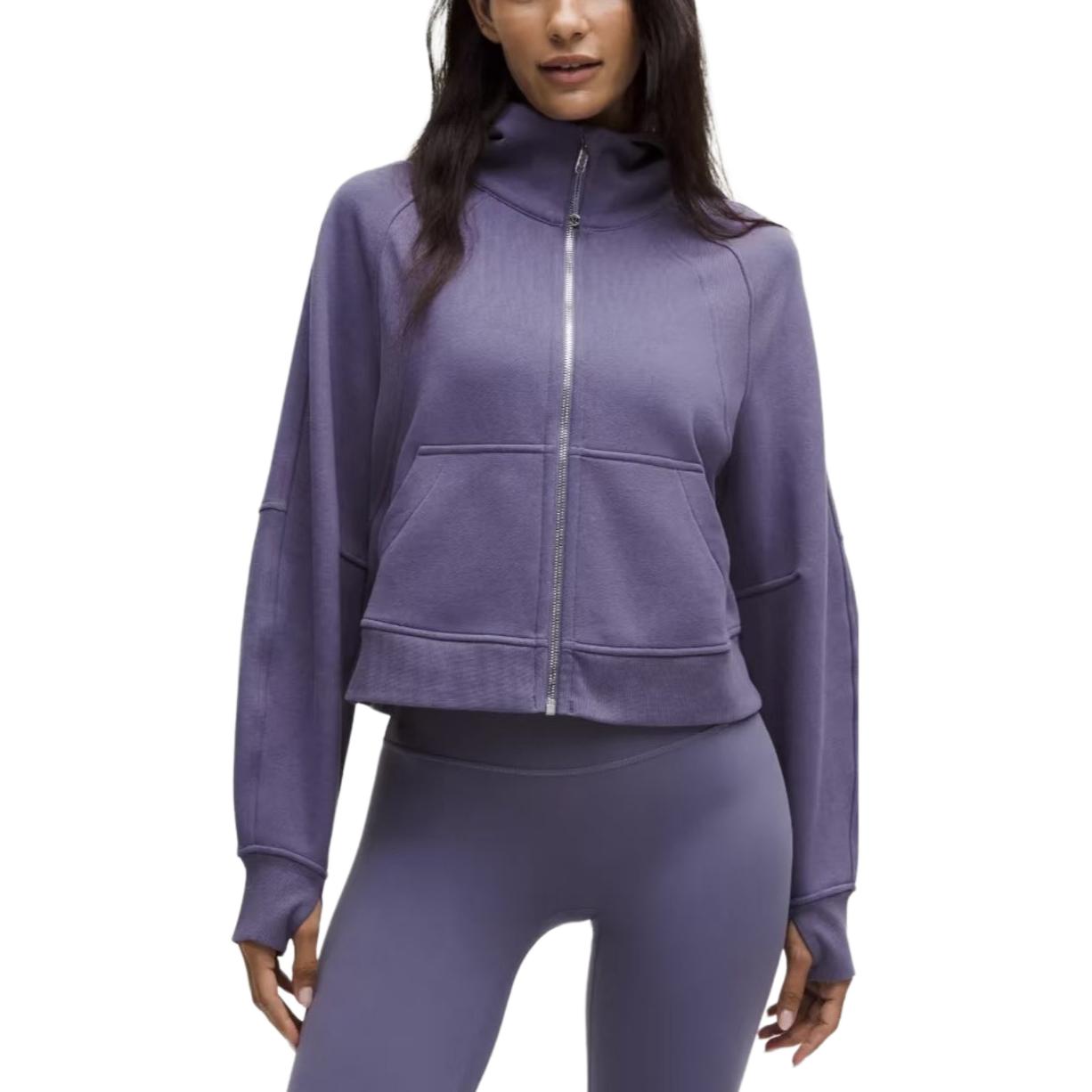 

Куртка Scuba Series женская Lululemon, grape фиолетовый/gmst/slvr