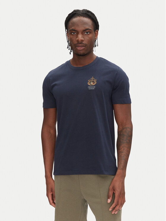 

Футболка обычного кроя 251TS2391J592 Aeronautica Militare, синий