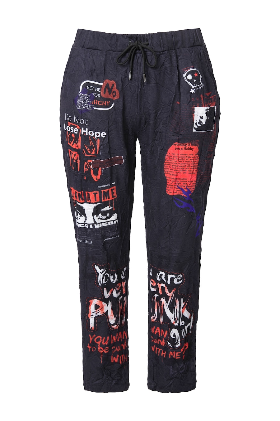 

Брюки свободного кроя Angel of Style, черный