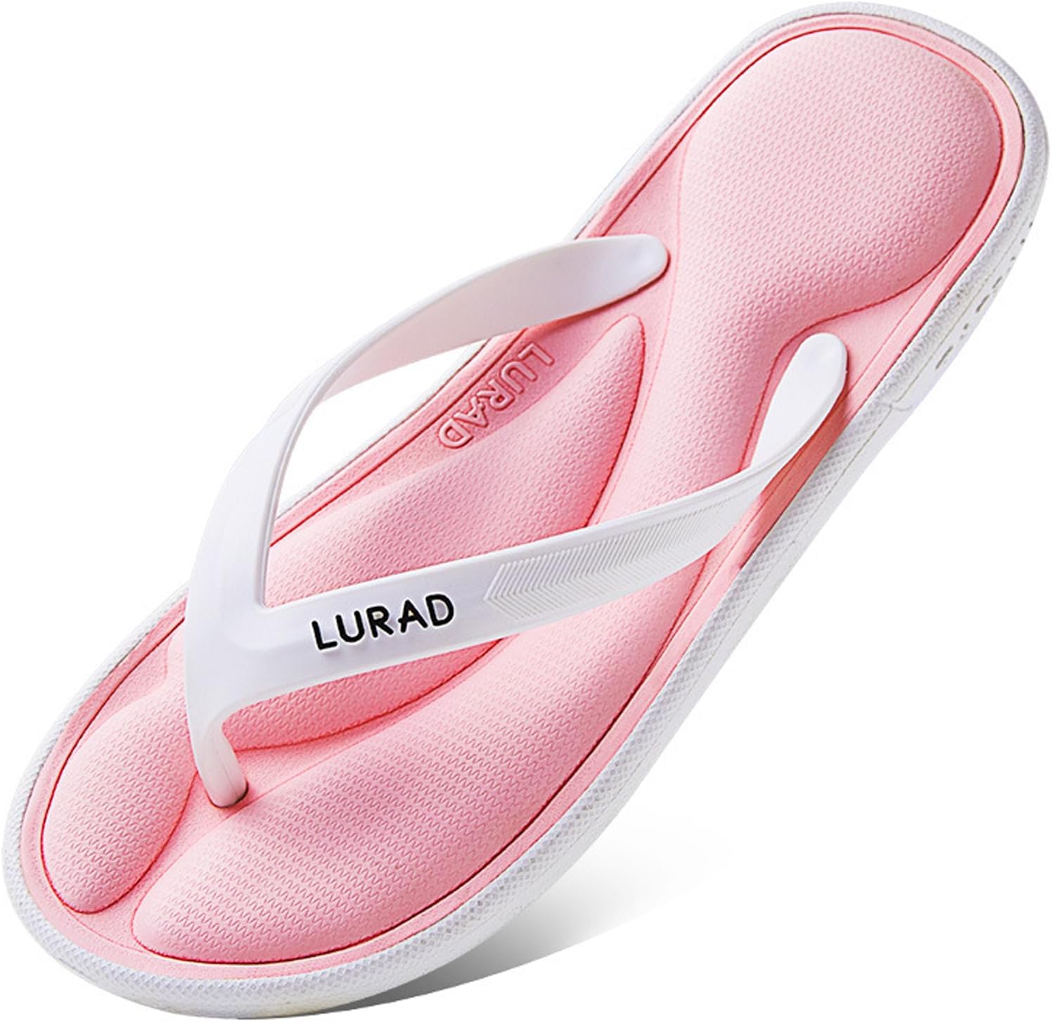 

Женские и мужские сандалии и шлепанцы oukisam - Нескользящие сандалии, летние тапочки, пляжная повседневная обувь с тонкими ремешками для женщин и мужчин - Вьетнамки для пар, розовый