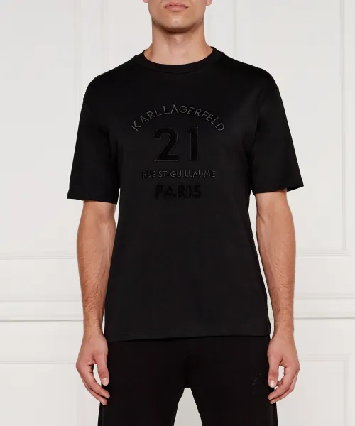 

Футболка Loose fit Karl Lagerfeld, черный