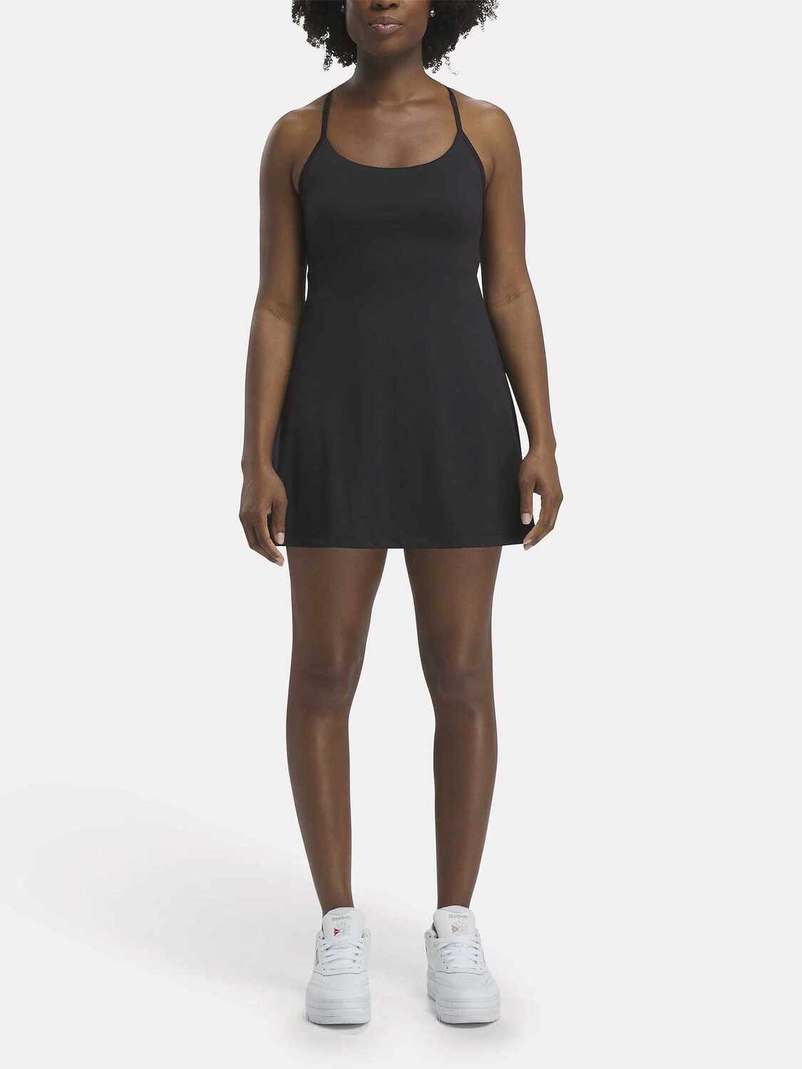 

Платье Reebok LUX STRAPPY DRESS, черный