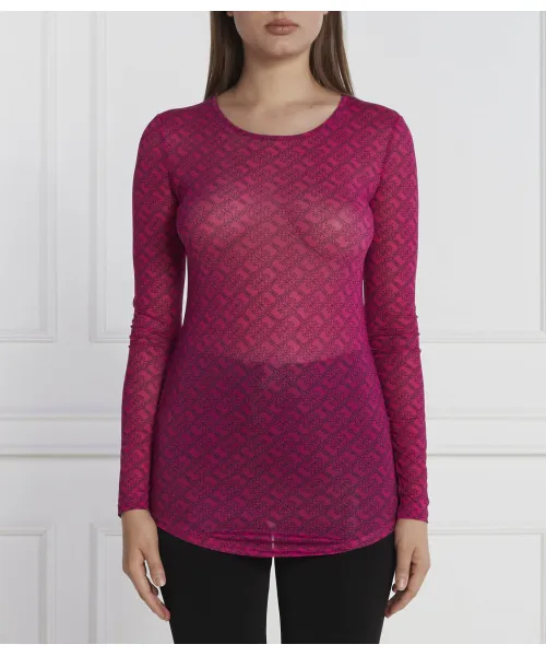 

Блуза Slim fit Pinko, розовый