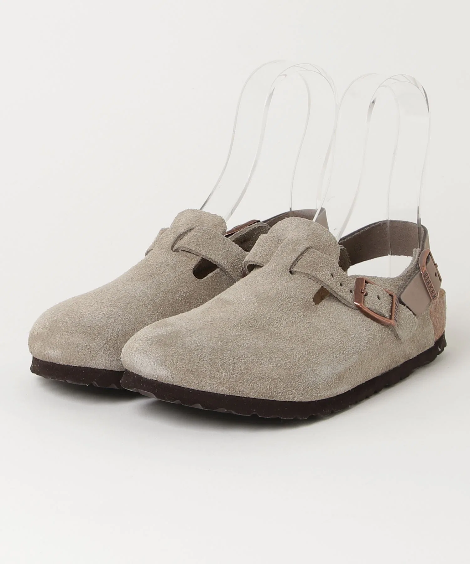 Унисекс сандалии из замши Birkenstock Tokio Taupe