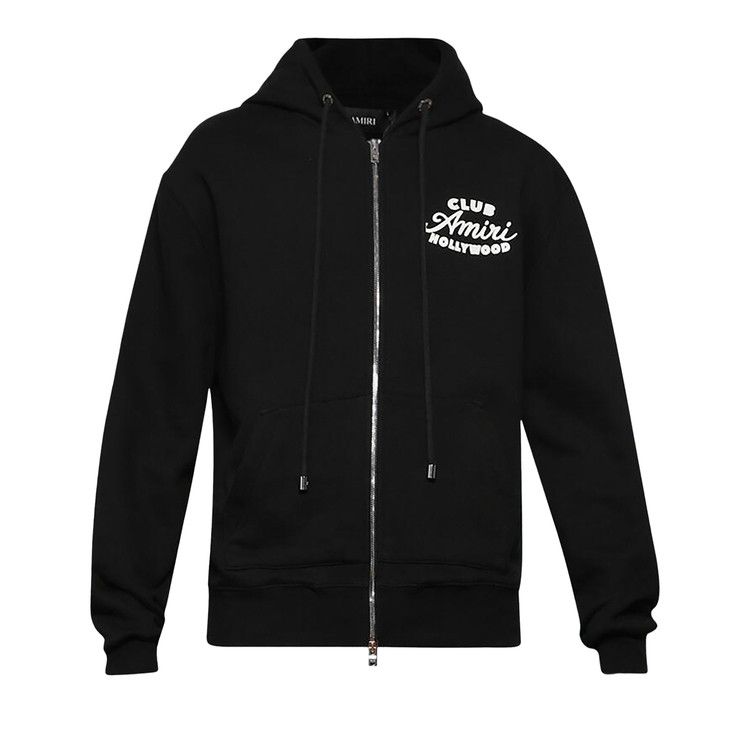 

Худи Amiri Club Amiri Zip Hoodie, Black