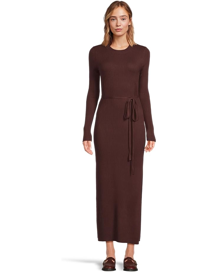 

Женское платье-свитер макси Splendid Georgie, Dark Saddle