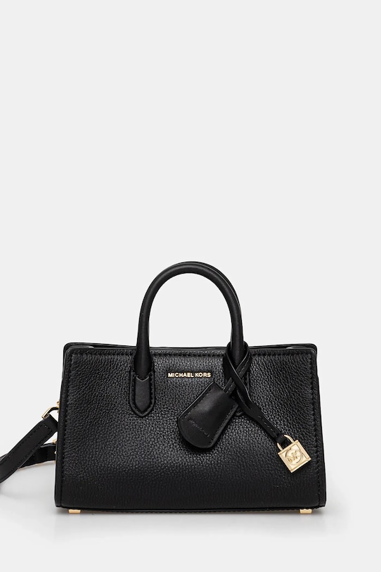 

Кожаная сумка Michael Michael Kors, черный