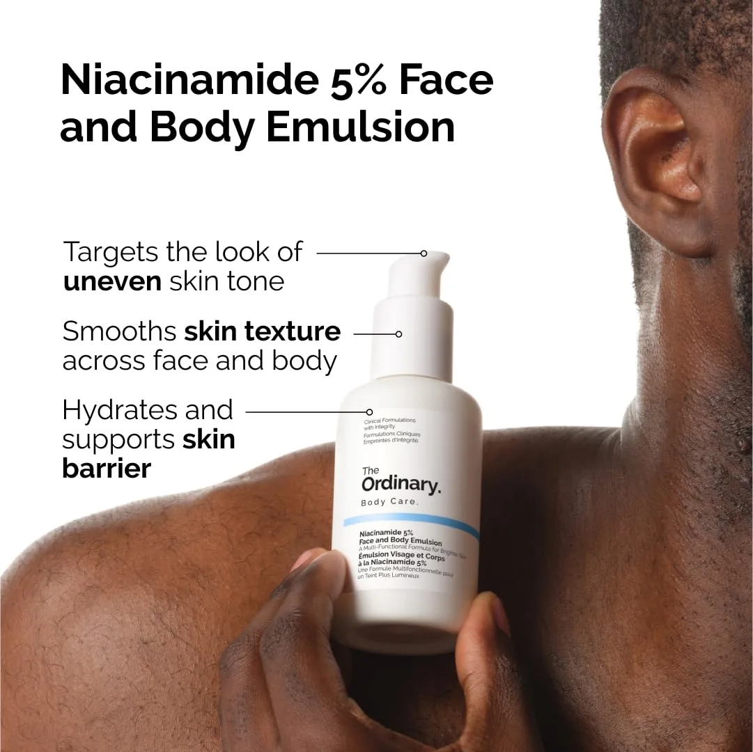 The Ordinary набор для лица и тела: ниацинамид 5% эмульсия для лица и тела, Natural Moisturizing Factors + инулин лосьон для тела и Natural Moisturizing Factors + гиалуроновая кислота 1 шт. — фото 2