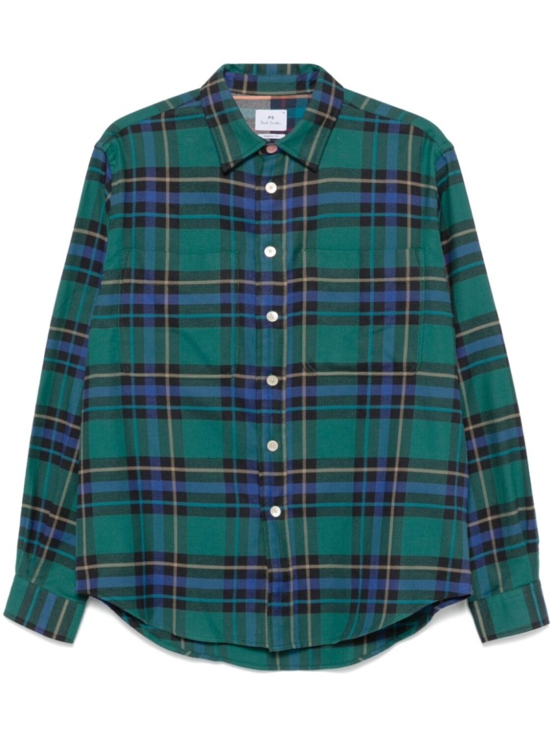 

PS Paul Smith рубашка в клетку, зеленый