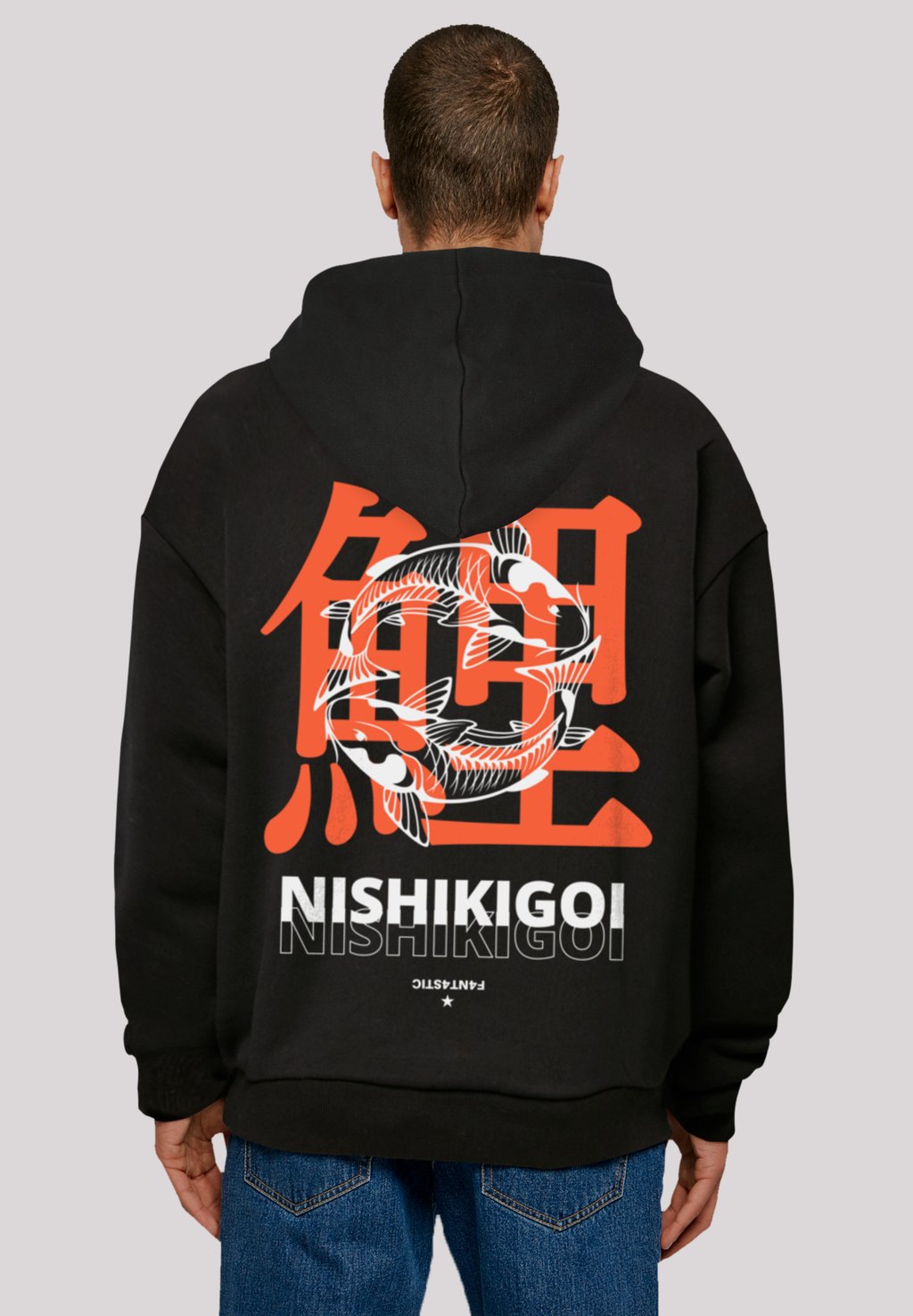 

Толстовка NISHIKIGOI KOI JAPAN GRAFIK - Hoodie F4NT4STIC, черный