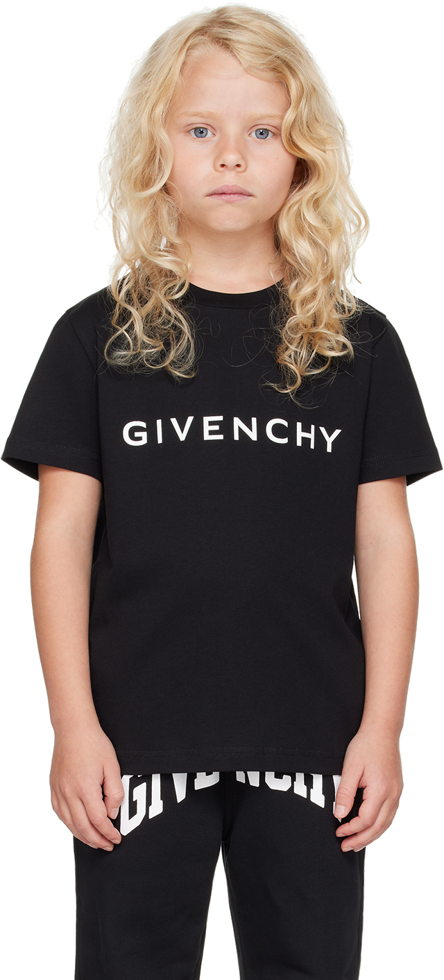 

Детская футболка с логотипом Givenchy, черный