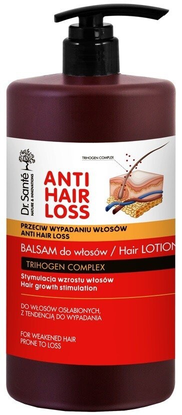 

Доктор Sante, Anti Hair Loss, бальзам, стимулирующий рост волос, 1000 мл Dr. Sante