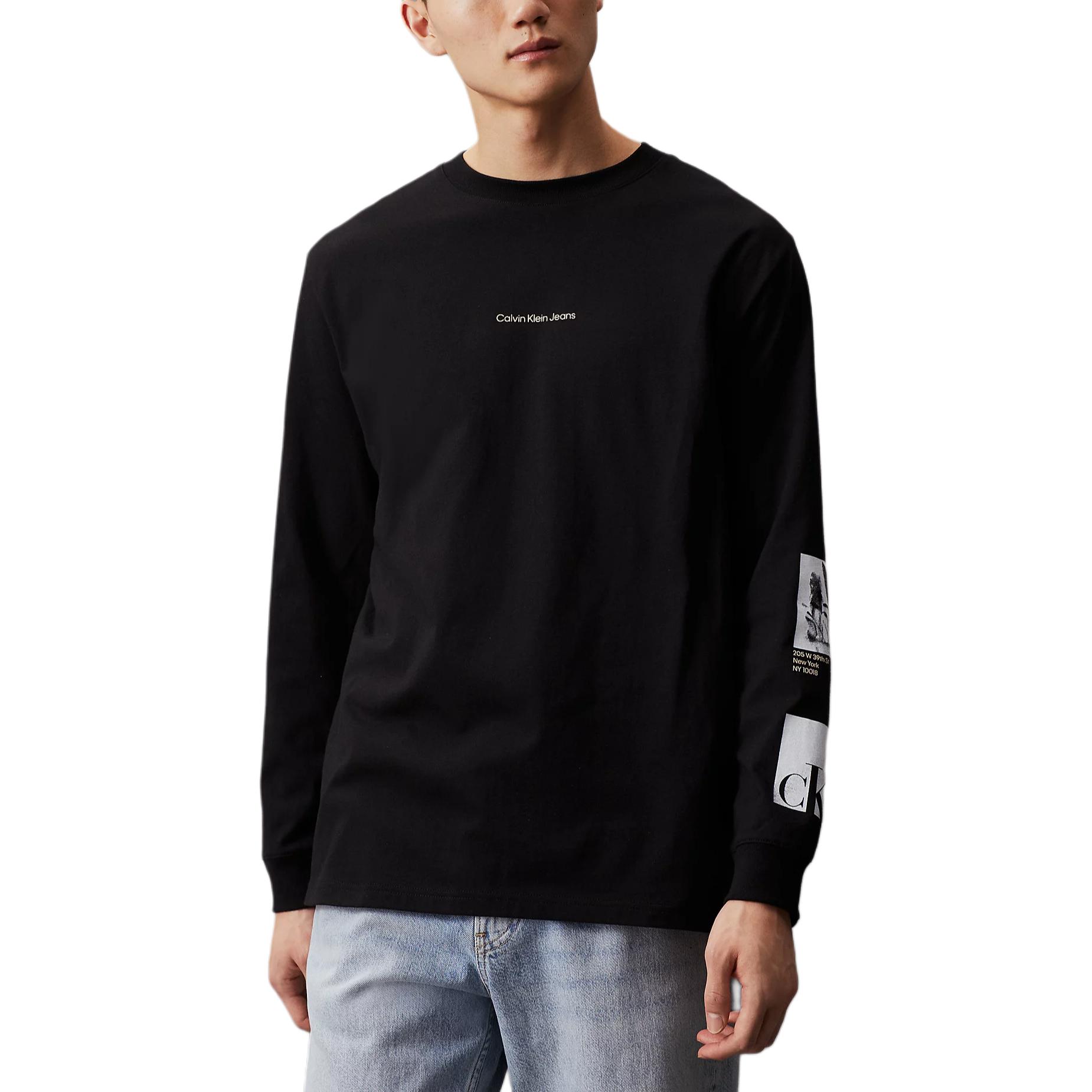Calvin Klein Футболка Europe Version мужская black — фото 2