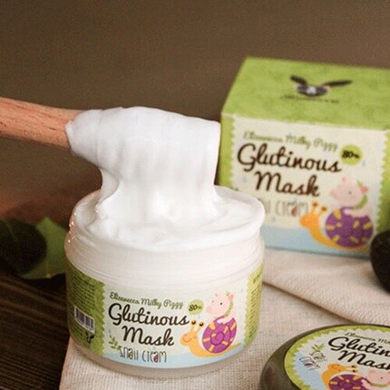 

Elizavecca Milky Piggy клейкая маска 80% крем с улиткой 100мл