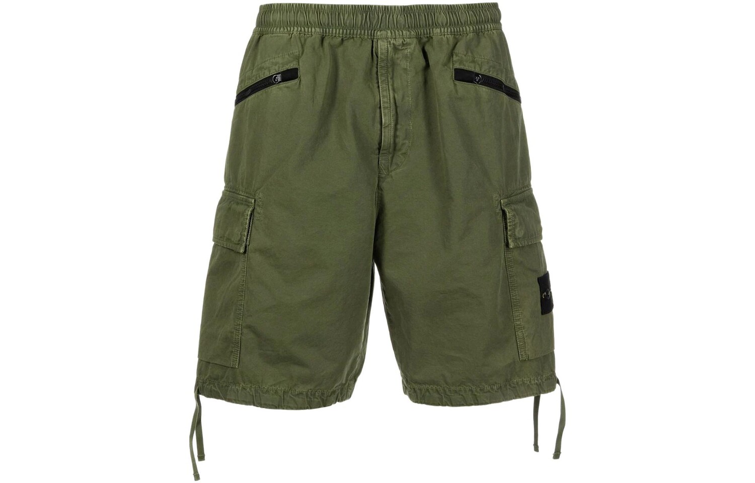

Повседневные шорты мужские зеленые Stone Island, зеленый