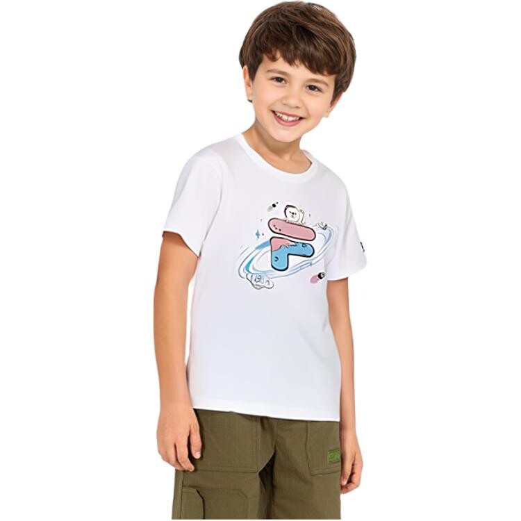 Детская футболка Fila Kids, белый — фото 3