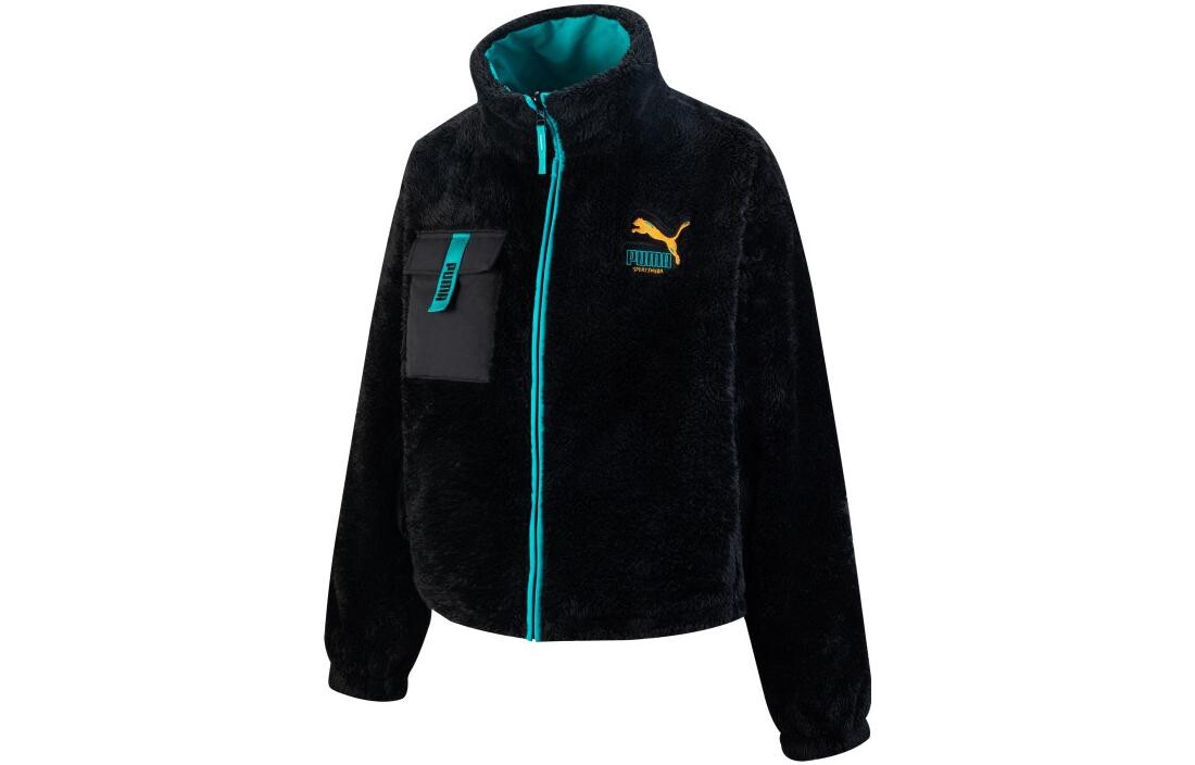 

Женская бархатная куртка Puma, цвет Black