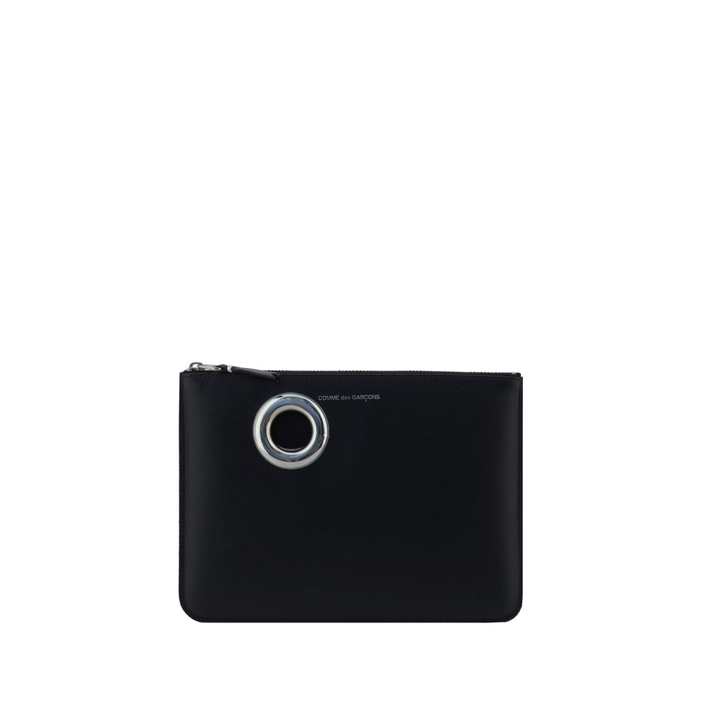

Серебряный кошелек для монет с люверсами Comme des Garçons Wallet
