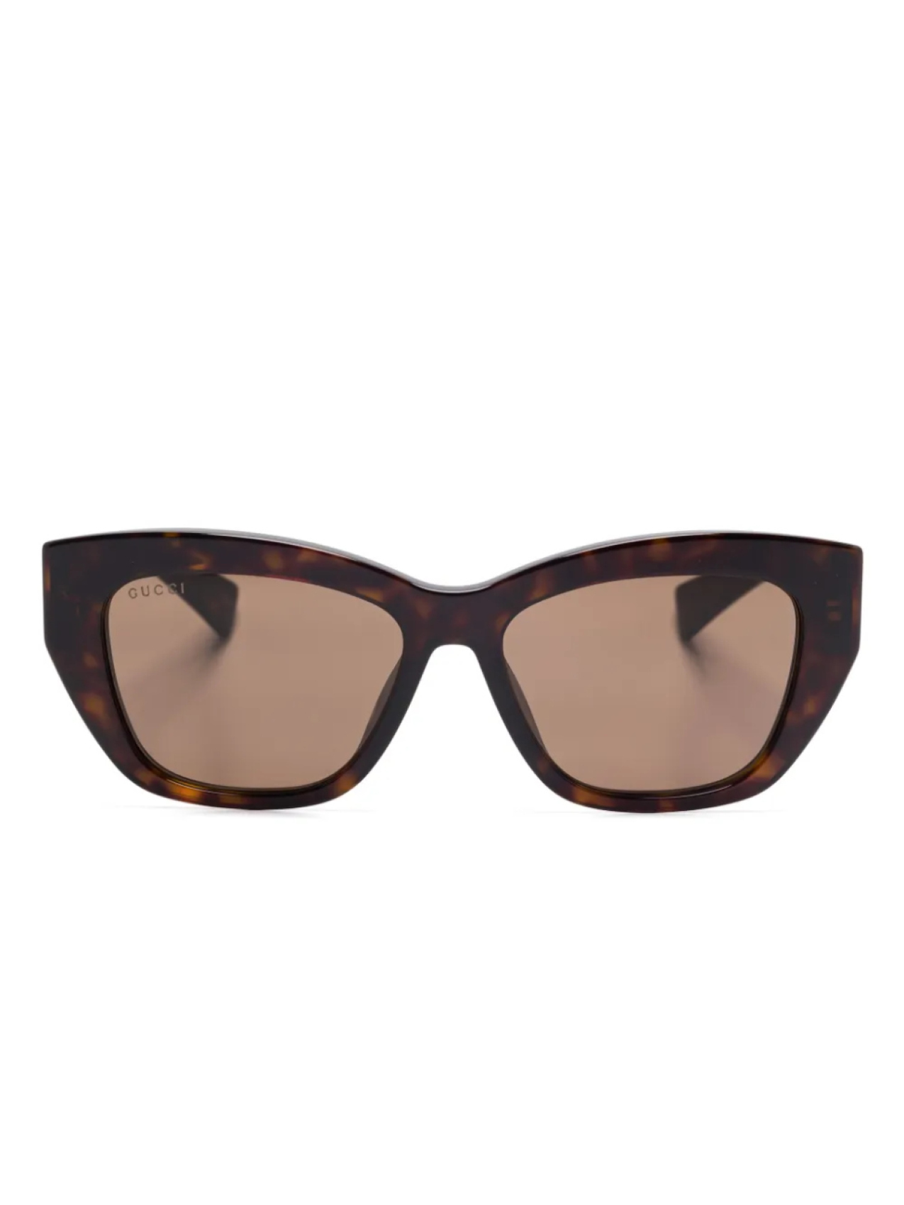 

Gucci Eyewear солнцезащитные очки с логотипом GG1844SA, коричневый