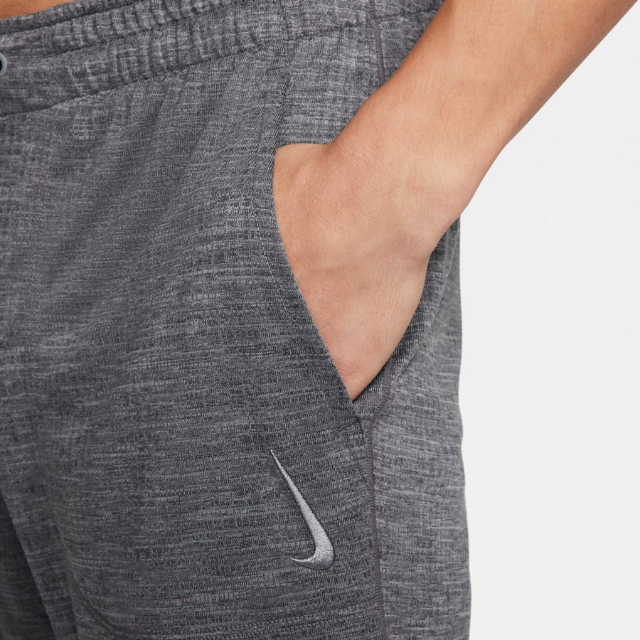 Спортивные брюки Nike Solid Mid-Waist Drawstring Joggers 'Grey', серый — фото 3