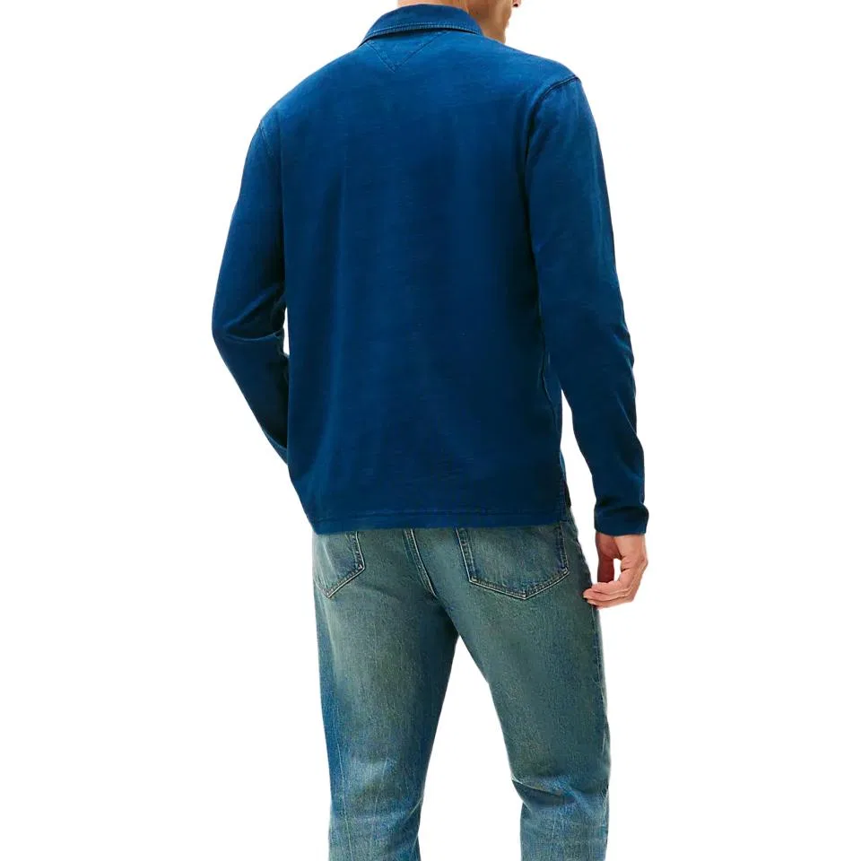 Поло мужское Tommy Hilfiger, Marine Blue — фото 4