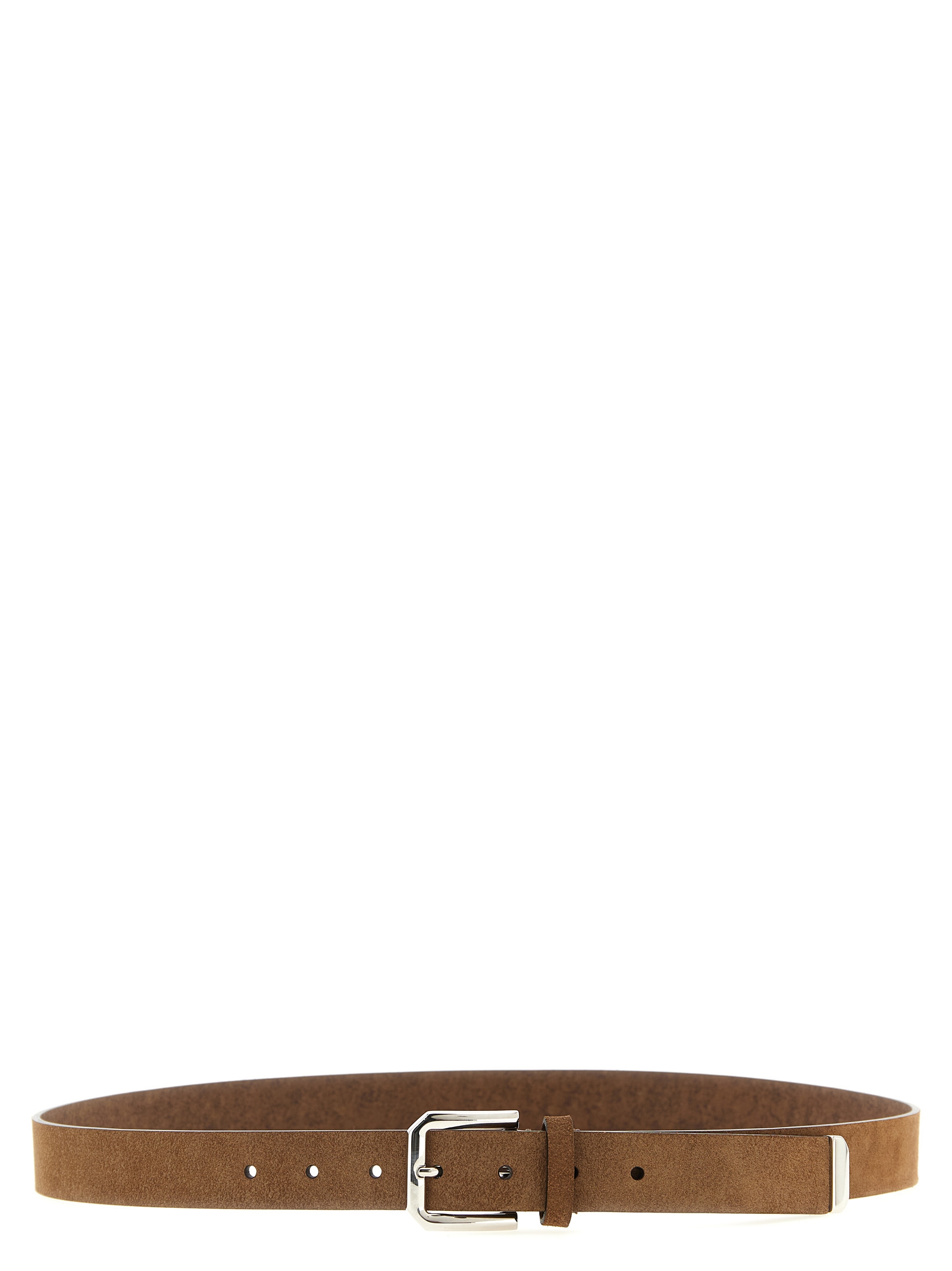 

Плетеный кожаный ремень Brunello Cucinelli, коричневый