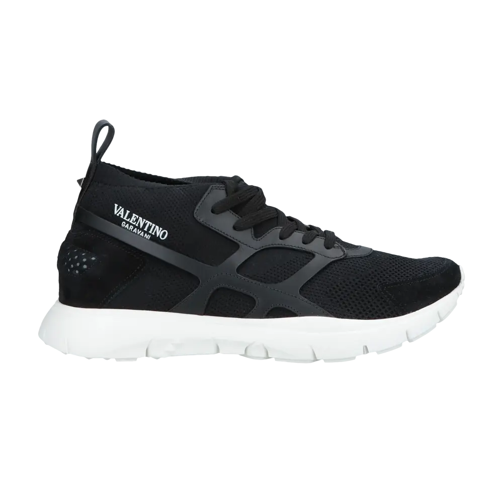 

Высокие кроссовки Valentino Sound High Sock Sneaker, черный