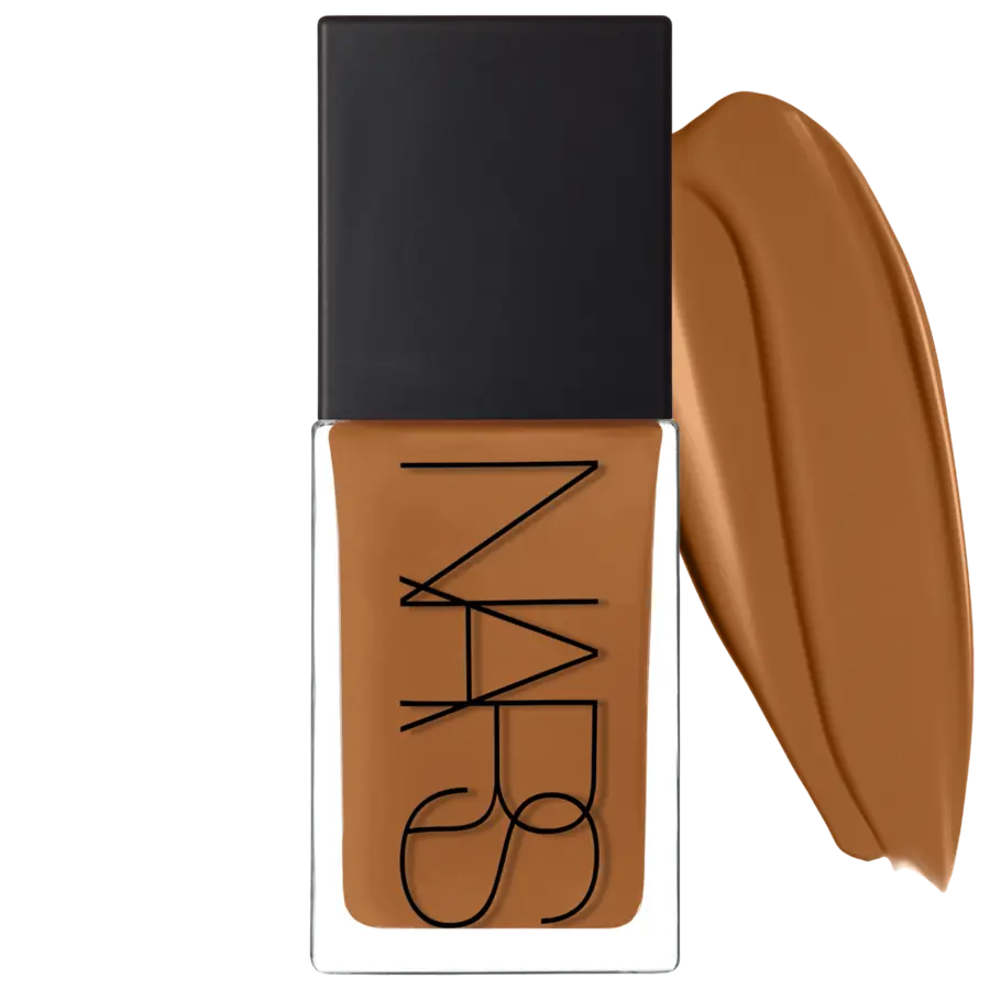 

Светоотражающая тональная основа средней степени покрытия с пептидами какао, улучшающая состояние кожи. NARS, 1 oz/30 mL, New Caledonia