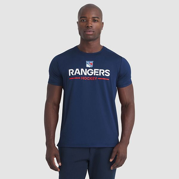 

Мужская футболка new york rangers authentic pro rink tech navy Fanatics