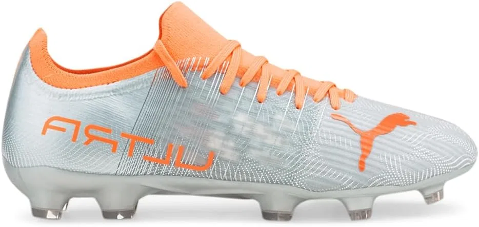 Кроссовки Puma Ultra 3.4 Fg/Ag для мужчин, Silver Neon Citrus