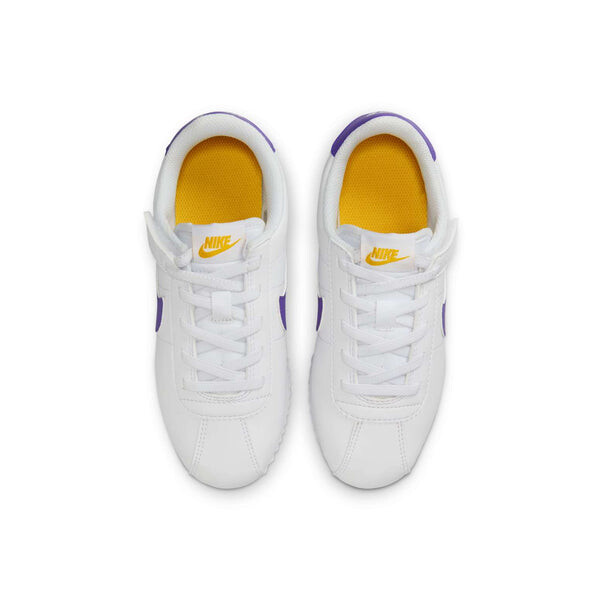 Кроссовки cortez easyon 'white varsity maize varsity purple' Nike, белый — фото 4