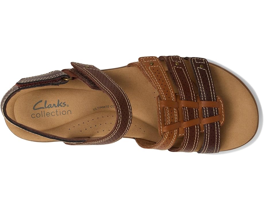 Сандалии Clarks Elizabelle Kay, цвет Brown Multi Leather — фото 2