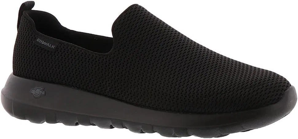 Мужские слипоны Skechers Go Walk Max - черные — фото 3