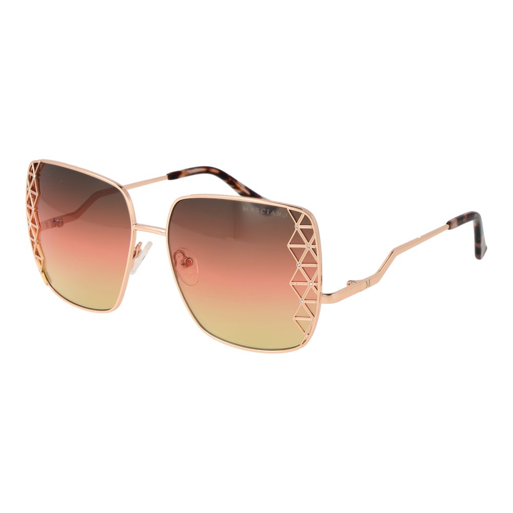 

Женские солнцезащитные очки из розового золота Marciano By Guess, Rose Gold
