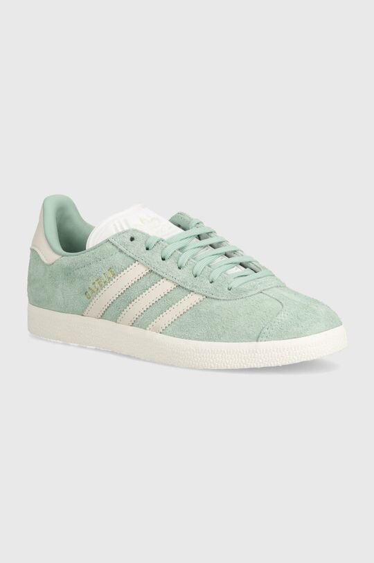 Кожаные кроссовки Gazelle adidas Originals, бирюзовый