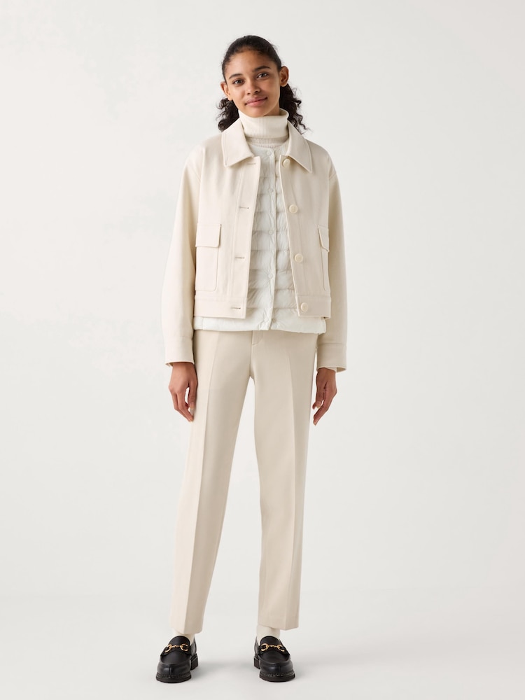 

Штаны из теплотехнического материала Uniqlo, бежевый