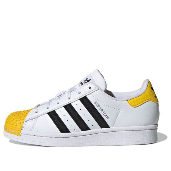 Кроссовки lego x superstar j Adidas, белый