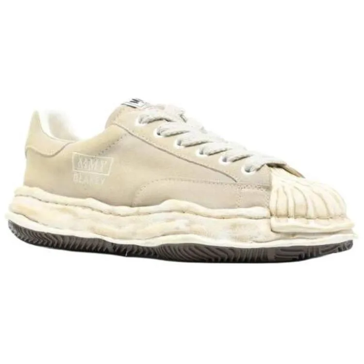 MIHARA YASUHIRO Кроссовки casual Blakey Leather низкие мужские бежевые — фото 4